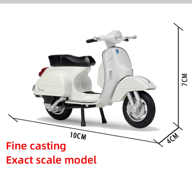 WELLY 1: 9 2016 VESPA PX 125 модель из сплава гибкие вращающиеся колеса игрушка для детей