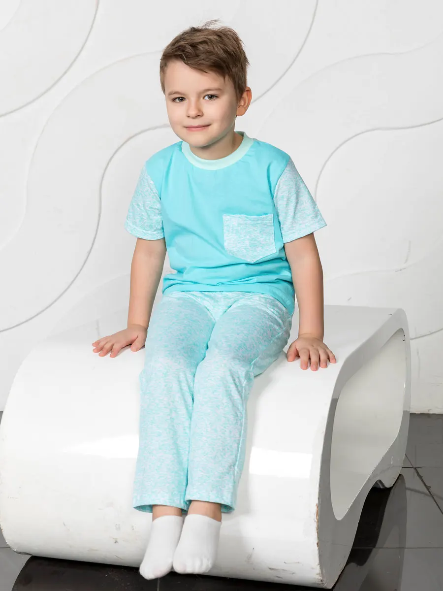 Пижама Котмаркот короткий рукав хлопок 30005 | Мать и ребенок