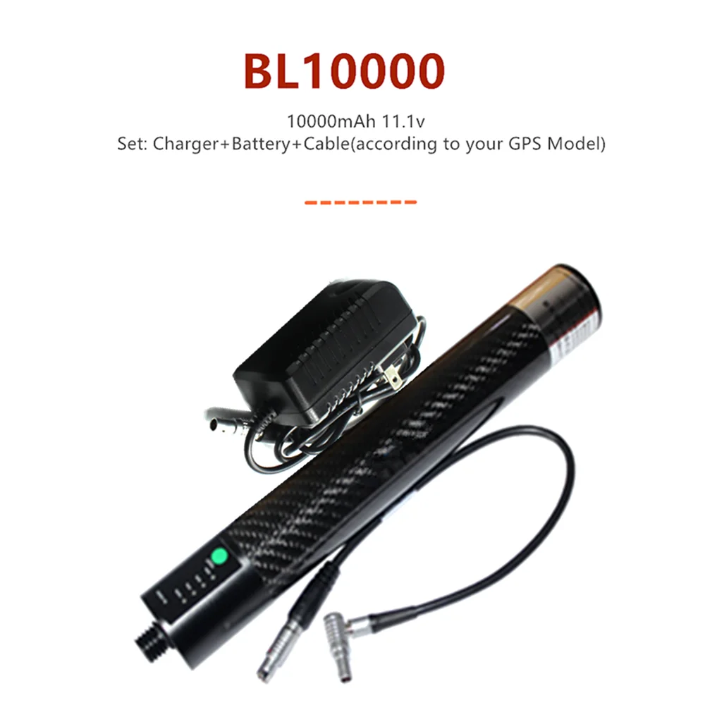 12 В 10000 мАч GPS внешний полюсный аккумулятор BL10000 Аккумулятор для Южной HI-TARGET TOPCON