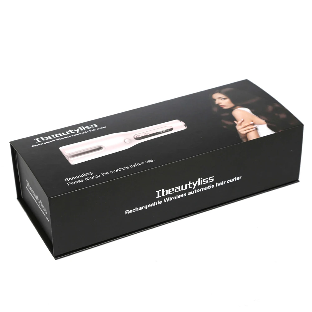 2019 Беспроводная Автоматическая Плойка для волос с ЖК-экраном заряжаемая