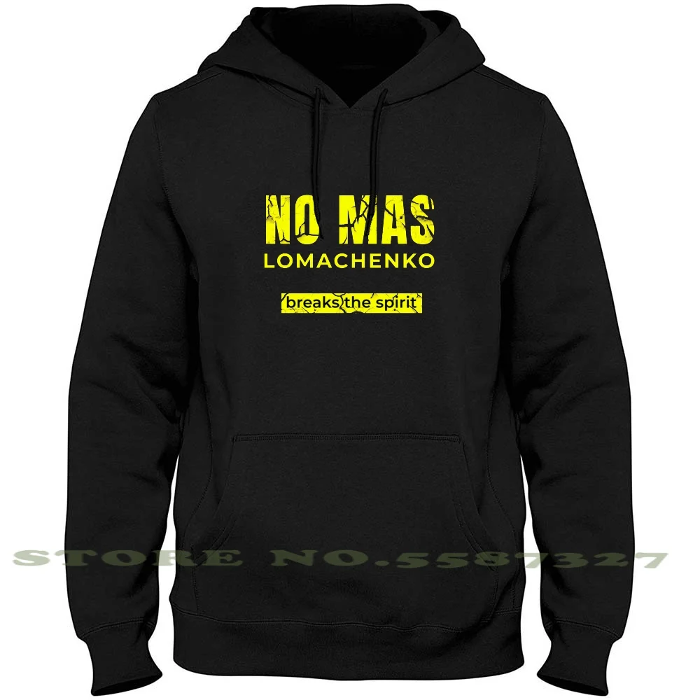 

No Mas - For Ukrainian Boxer Vasyl Lomachenko Fan Long Sleeve Hoodie Sweatshirt No Mas Nomas Vasyl Lomachenko Lomachenko Box