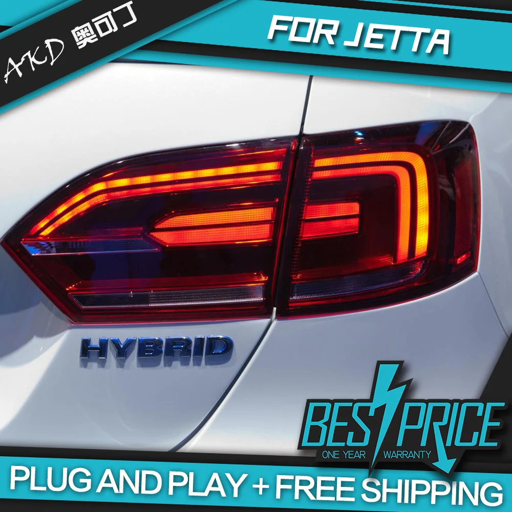 АКД автомобильного тюнинга задних фонарей для VW Jetta MK6 сигнальных огней