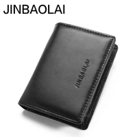 jinbaolai mens short wallet mens credit card holder pu leather business card holder card holder fashion male wallet cardholder