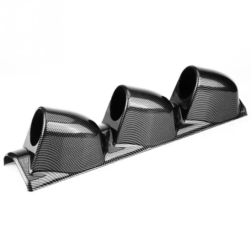 Автомобиль 60 мм/2 5 дюйма тройной 3 отверстия держатель приборной панели столб Pod