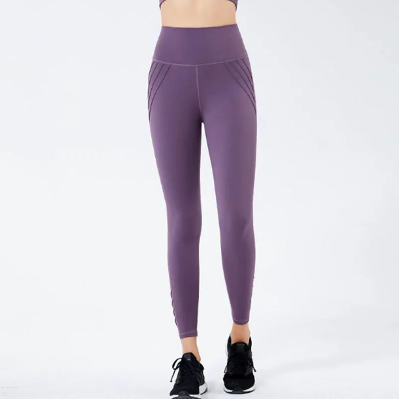 

Summer Yoga Pants Women Wear Tight Exercise Pants Quick Dry Training Fitness Pants Women's High Waist Hip Lifting Pants