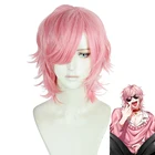Ayato Yuri розовый короткий парик косплей костюм Yarichin Bitch Bu Club термостойкие синтетические волосы мужские парики Вечерние