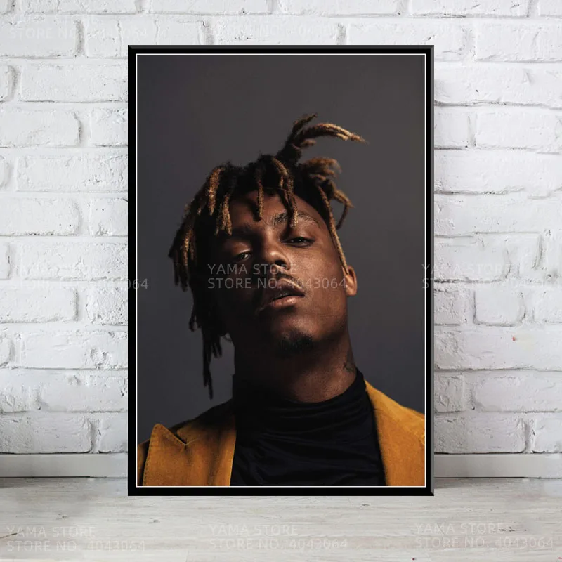 J100 Juice WRLD Rapper Star Rap Music Singer популярный альбом в стиле хип-хоп настенная Картина на