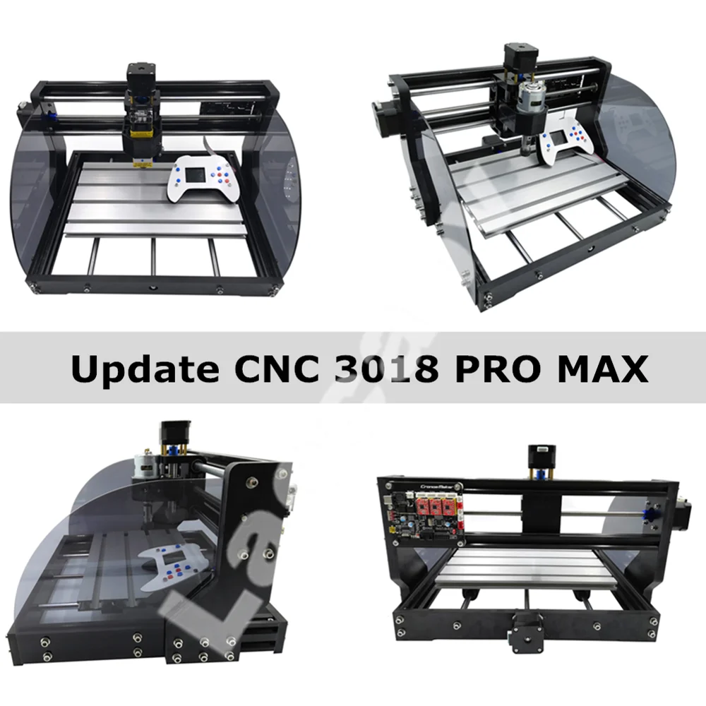 ДИИ ЦНЦ 3018 Про МАКС ГРБЛ 3 Оси Платы Фрезерный Станок Роутер Лазерная Гравировка ЦНЦ3018 Макс с Новым Оффлайном