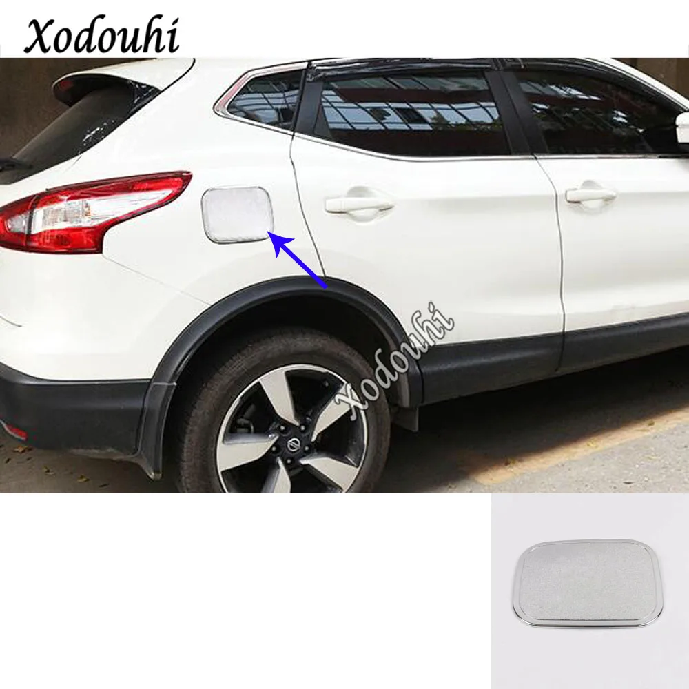 

Для Nissan Qashqai 2019 2020 2021 кузова автомобиля газовый/топливный/масляный бак крышка наклейка ABS хром/углеродное волокно автозапчасти 1 шт.