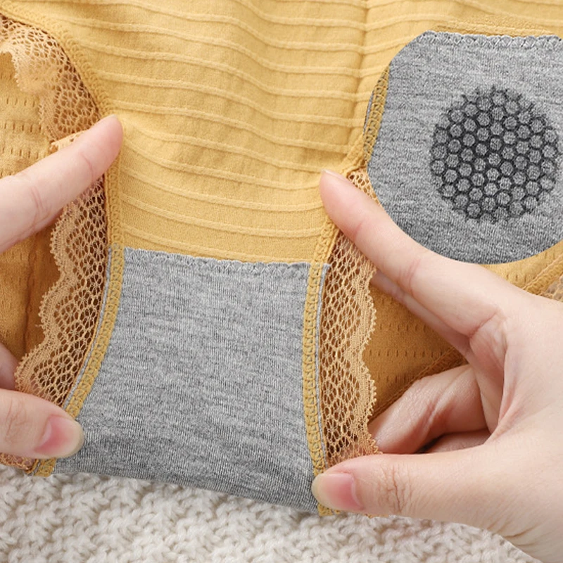 

TERMEZY Women Sexy Seamless Panties Lace Underwear Female Cotton Intimates Mid-Rise Briefs 9 Colors Lingerie Drop Shipping