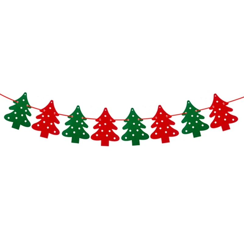 Christmas Banner Новогодняя посуда, Рождественская посуда, Рождественская посуда, кухонный декор, Рождественский Декор для домашнего стола, Рождественский Декор - Цвет: Christmas Banner