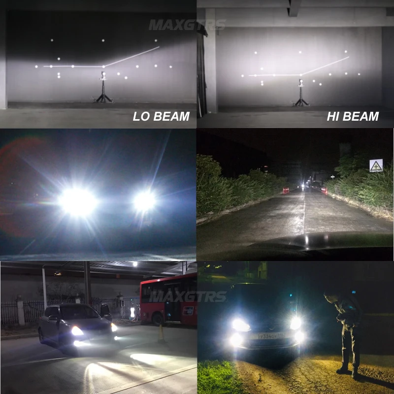 2x F6 55W CANBUS No Error Car LED Lights H7 H11 LED Lamp for Car Headlight Bulbs H1 H4 H8 H9 9005 9006 HB3 HB4 H7 LED Bulbs images - 6