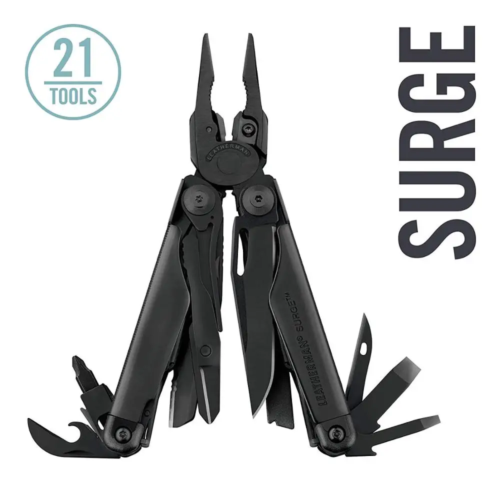 Высокопрочный Мультитул LEATHERMAN - Surge со сменными кусачками и пружинными ножницами