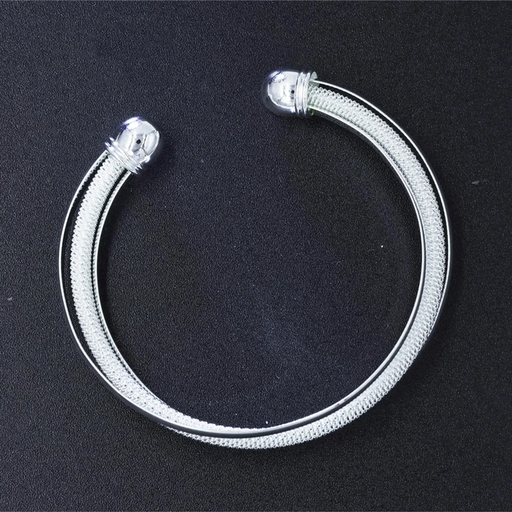 Лидер продаж модный браслет из нержавеющей стали женский проволочной сетки