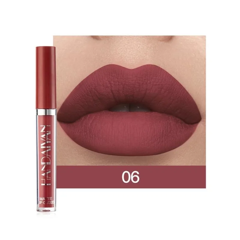 

Matte Lipstick Set Long Lasting Moisturing Lip Gloss Liquid Lipstick Velvet Red Sexy Lip Gloss Women Lip Make-up