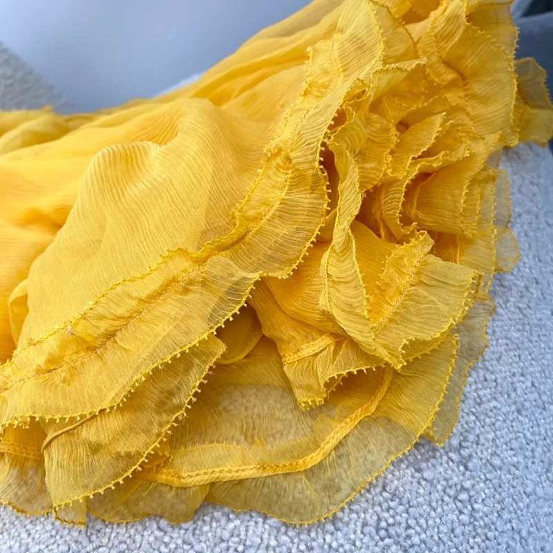 

Women Fashion Orange Camisole Strapless Zip Back Invisible Ankle Length Dresses High Quality Silk 2021 New Summer