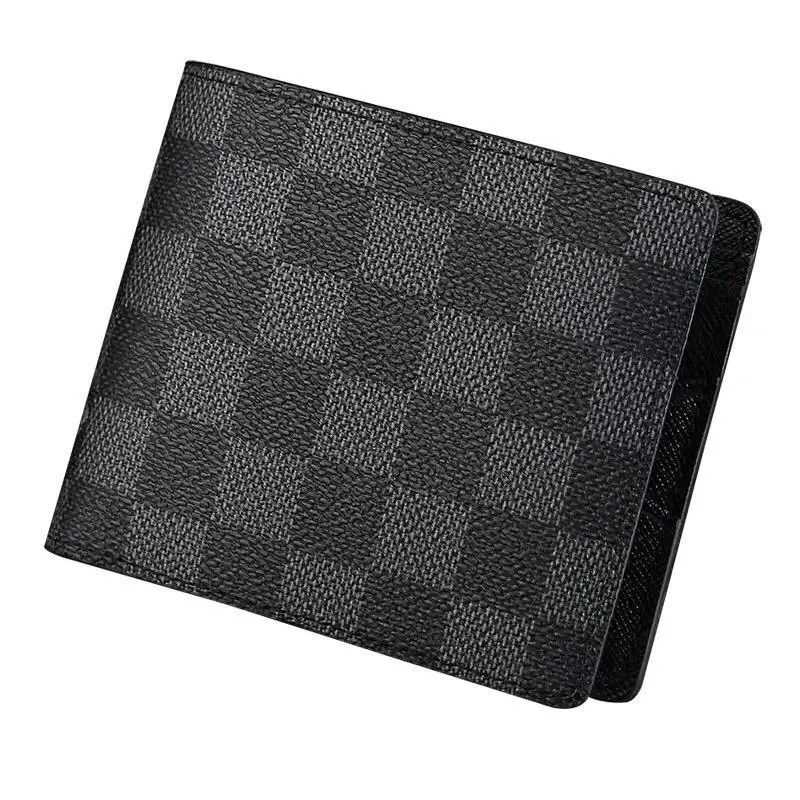 

Men's Shor Card Case Passport Bag Wallet Clutch Ladies Wallett Wallet Wallet Leather