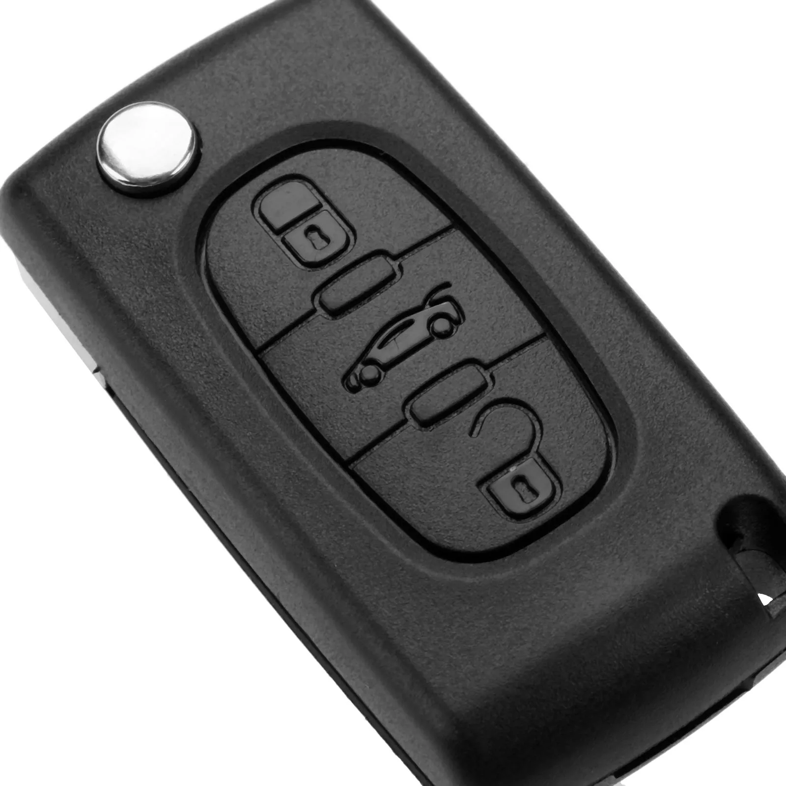Yetaha для Peugeot citroen дистанционный ключ 3 кнопки 433 МГц PCF7941 чип HU83 Uncut Blade CE0523