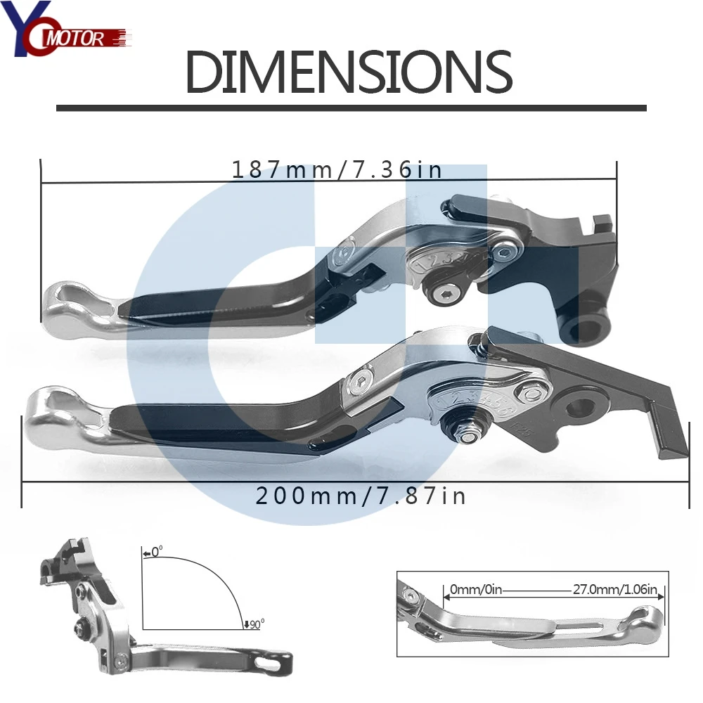 

For BMW F850GS ADVENTURE F 850 GS ADV 2017-2020 2019 2018 CNC Adjustable Folding Brake Clutch Levers DIY color combinations