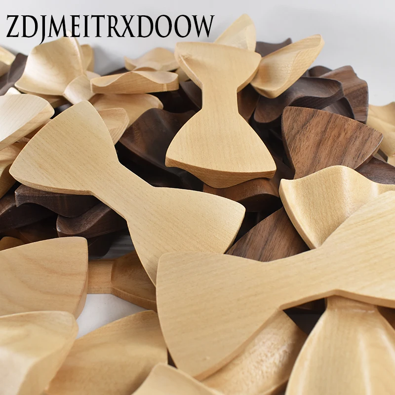 50 шт. новейшие 3D деревянные круглые мужские запонки ручной работы модные