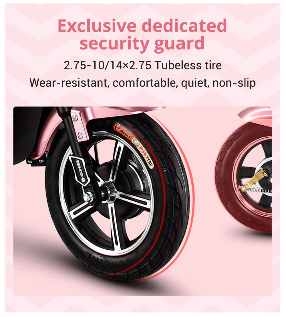 Benod электрический мотоцикл скутер литиевая батарея высокоскоростной