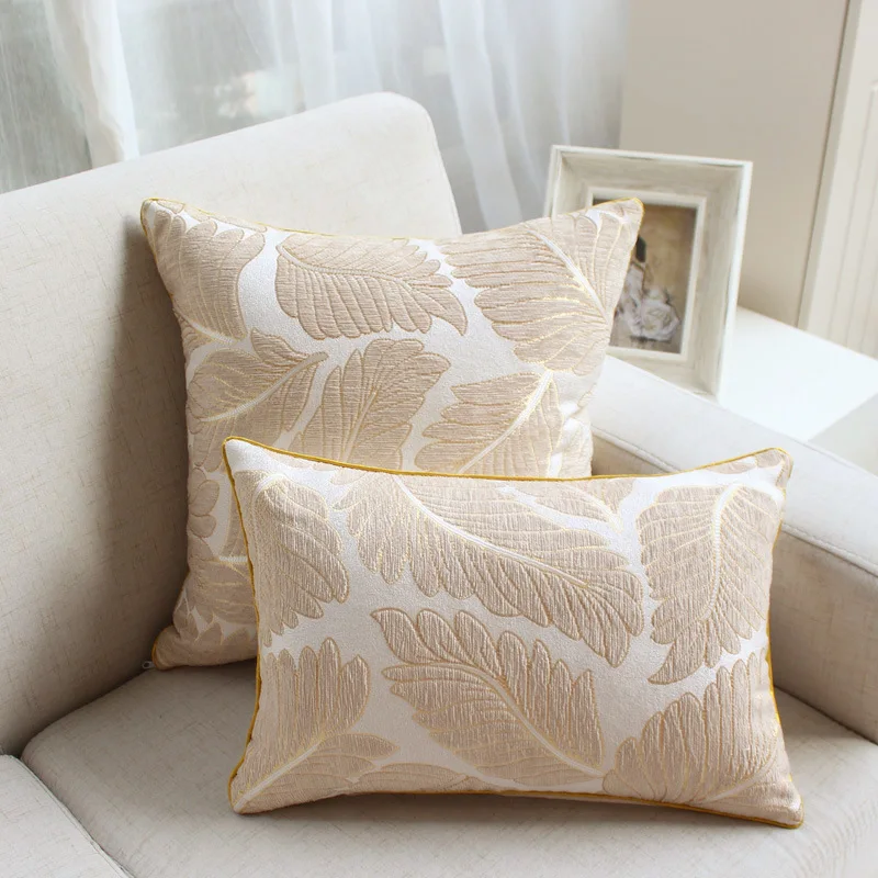 

Chenille Jacquard Pillow Covers Decorative Cushion Covers 45x45cm Case on The Pillow Sofa Cushions Covers Living Room Decoration