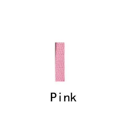 Pink В розницу! Кожаный брелок для ключей с цифрами для автомобилей, сделай сам, стразы, буквы, цифры, амулеты 10 мм - Цвет: Pink