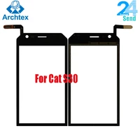for original cat s30 touch screen panel glass lens digitizer sensor tools 100 test stock