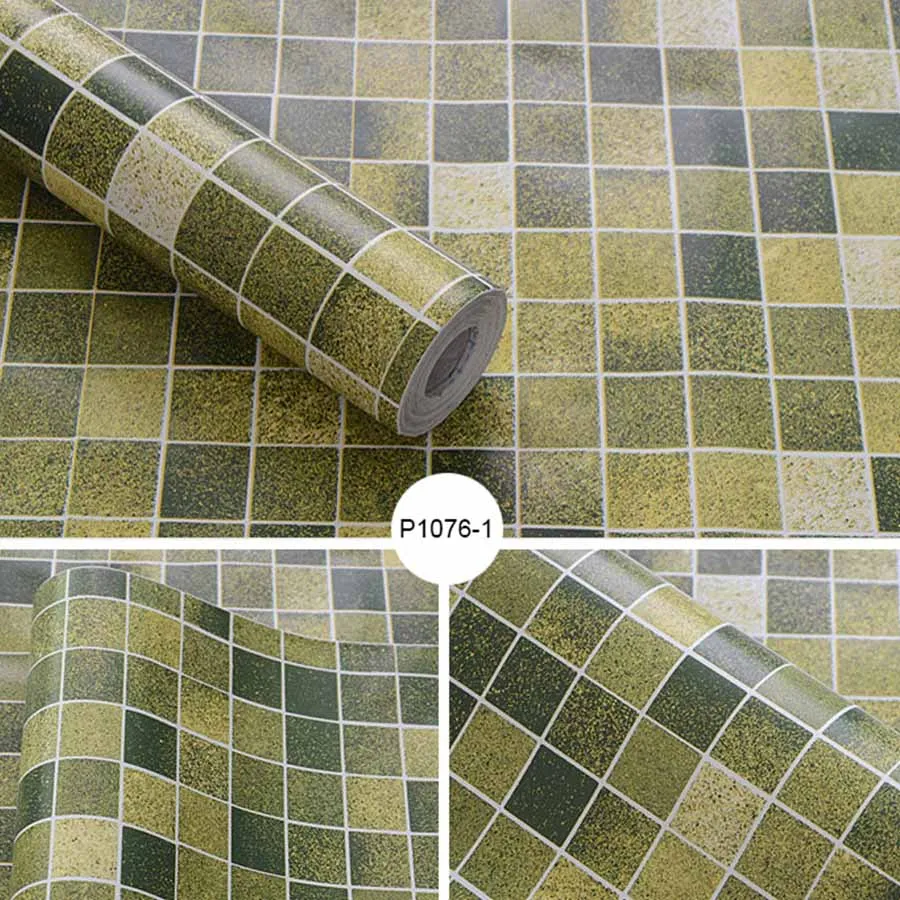 yunpoint kitchen oil proof waterproof renovation wall stickers pvc high temperature stovetop film self adhesive mosaic wallpaper free global shipping