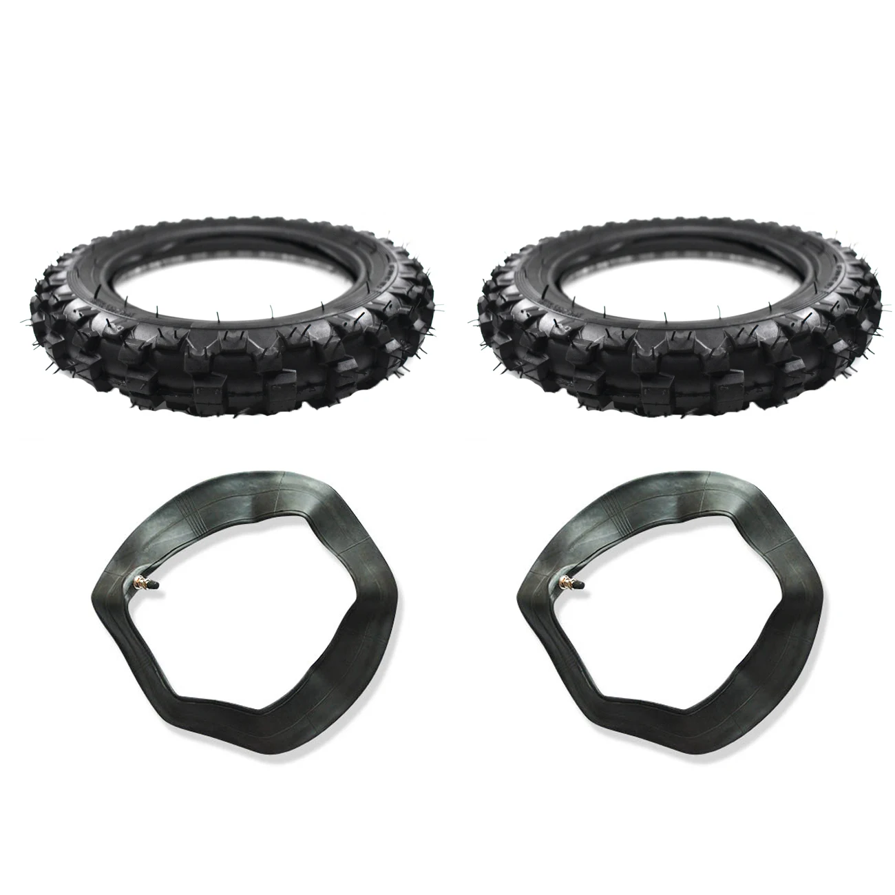 

2x 2.50-10 Tire With Tubes 2.5-10 For TTR50 XR50 CRF50 Dirt Pit Bike Pitpro SSR Dirt Bike Tire