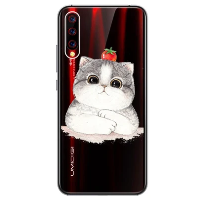Противоударный чехол для UMIDIGI X телефона мягкий силиконовый из ТПУ защитный Umidgi 6 3