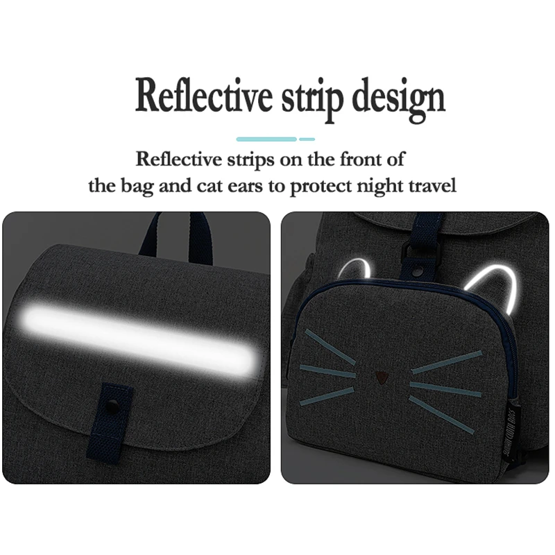 Детские сумки для подгузников рюкзак многофункциональная сумка мам модный