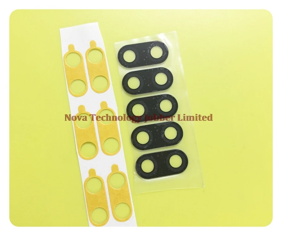 

Wyieno 2Pcs/Lot for Mi 8 Lite Real Camera Glass Lens For Xiaomi 8 Lite Back Rear Camera Lens with Glue Replacement Tracking