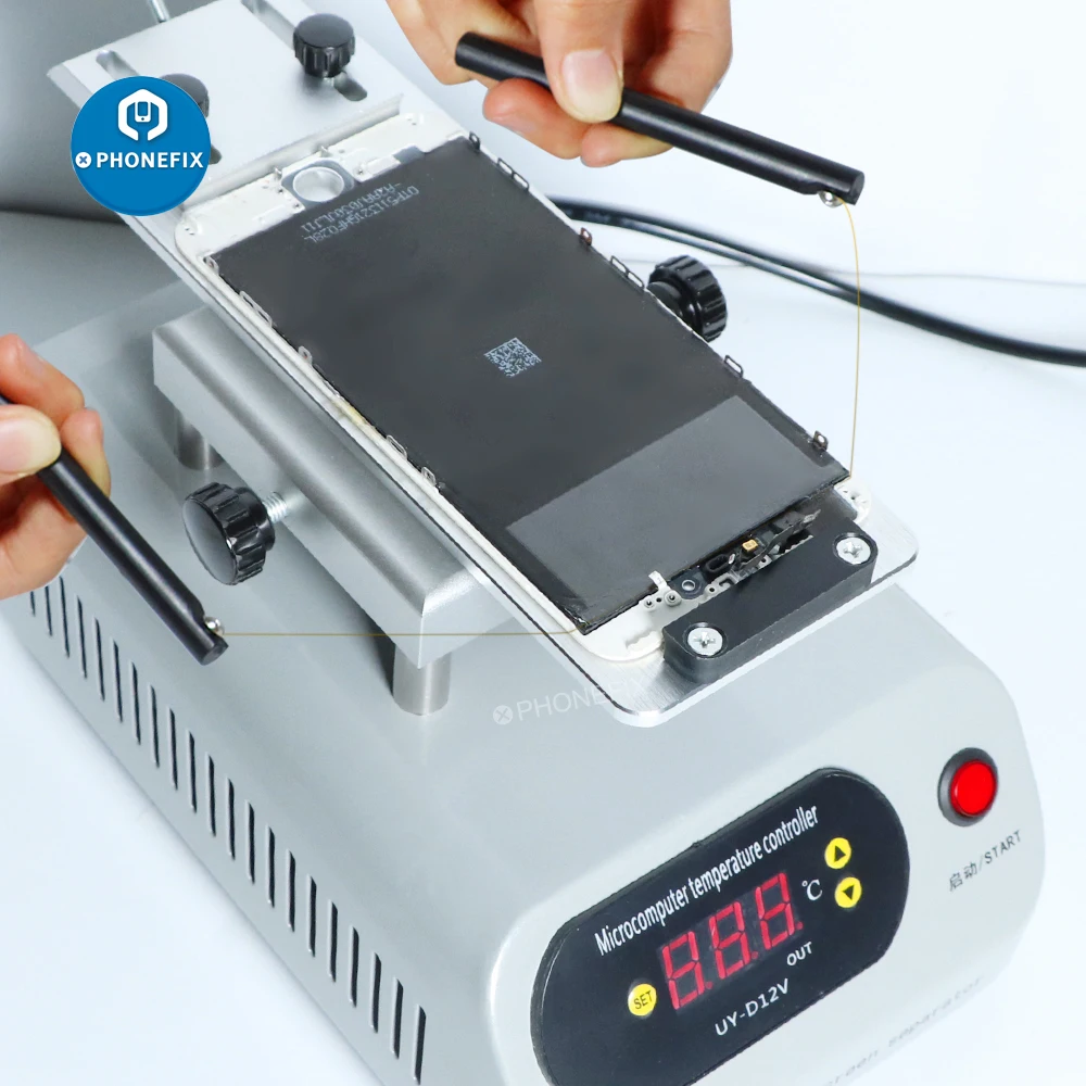 

UYUE 948 MAX Rotating LCD Glass Touch Screen Separator Machine for iPhone Phone Fast Heating Lcd Seperator Heating Platform