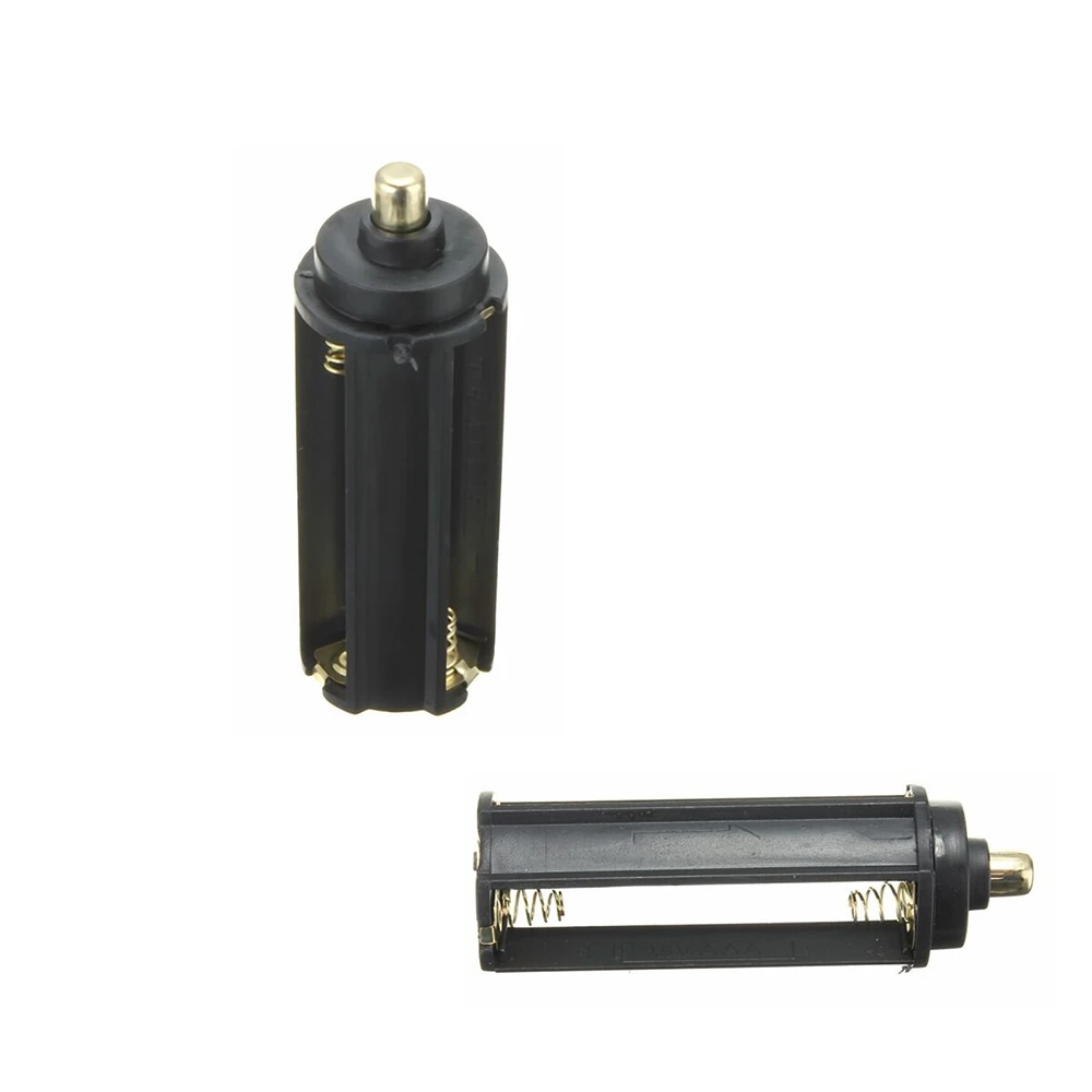 

3Pcs Battery Holder Case Rack Box Flashlight Accessories For 3*AAA Transfer To 1*18650 Bracket Holder