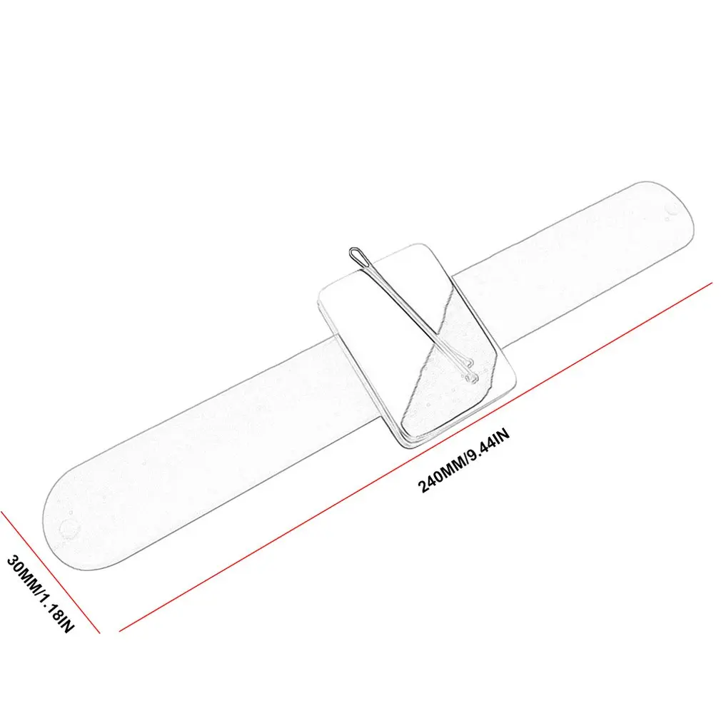 

Styling Tools Beauty Salon Wrist Band Hairpin Card Magnet Pat Ring Shape Watch With Hair Clips Hairpin