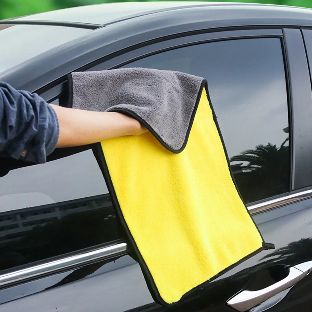 

Car Coral Fleece Auto Wiping Rags 30x60CM Efficient Super Absorbent Microfiber Cleaning Cloth Home Car Washing Cleaning Towels