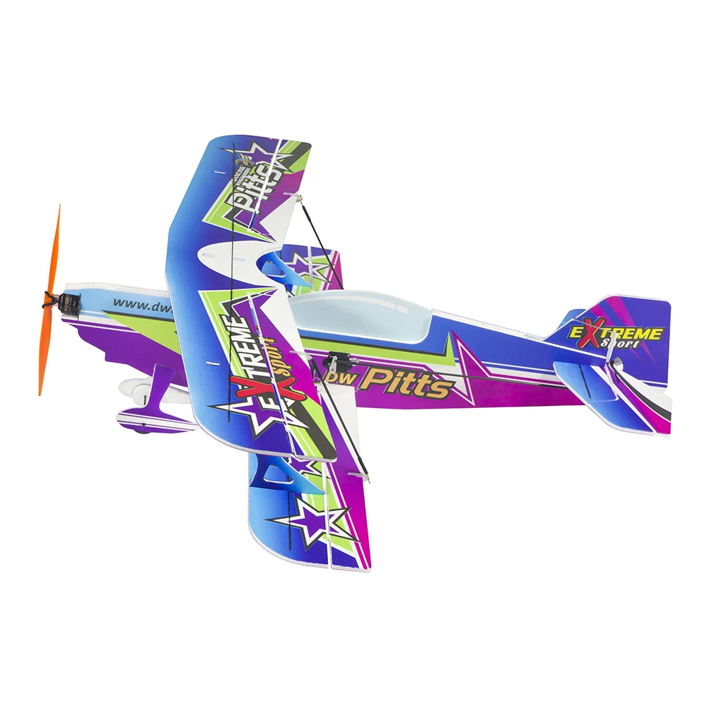 Фото Micro Indoor PP Foam KIT Спортивный 3D биплан 450 мм Размах крыльев Pitts Легкая модель радиоуправляемого самолета RC МОДЕЛЬ HOBBY TOY ГОРЯЧАЯ ПРОДАЖА PLANE №1