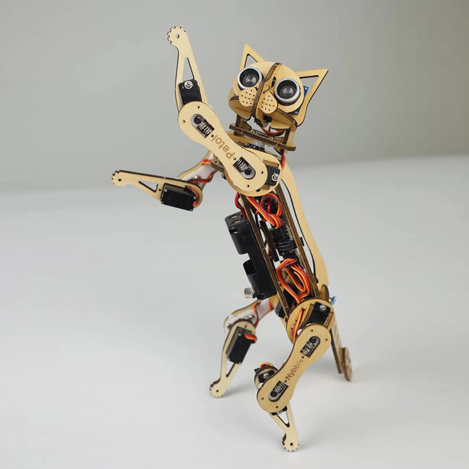 

Cuctomized Petoi Nybble Cutest Open Source Robotic Kitten Stem Bionic Quadruped Customizable Open Source Stem Toy Set