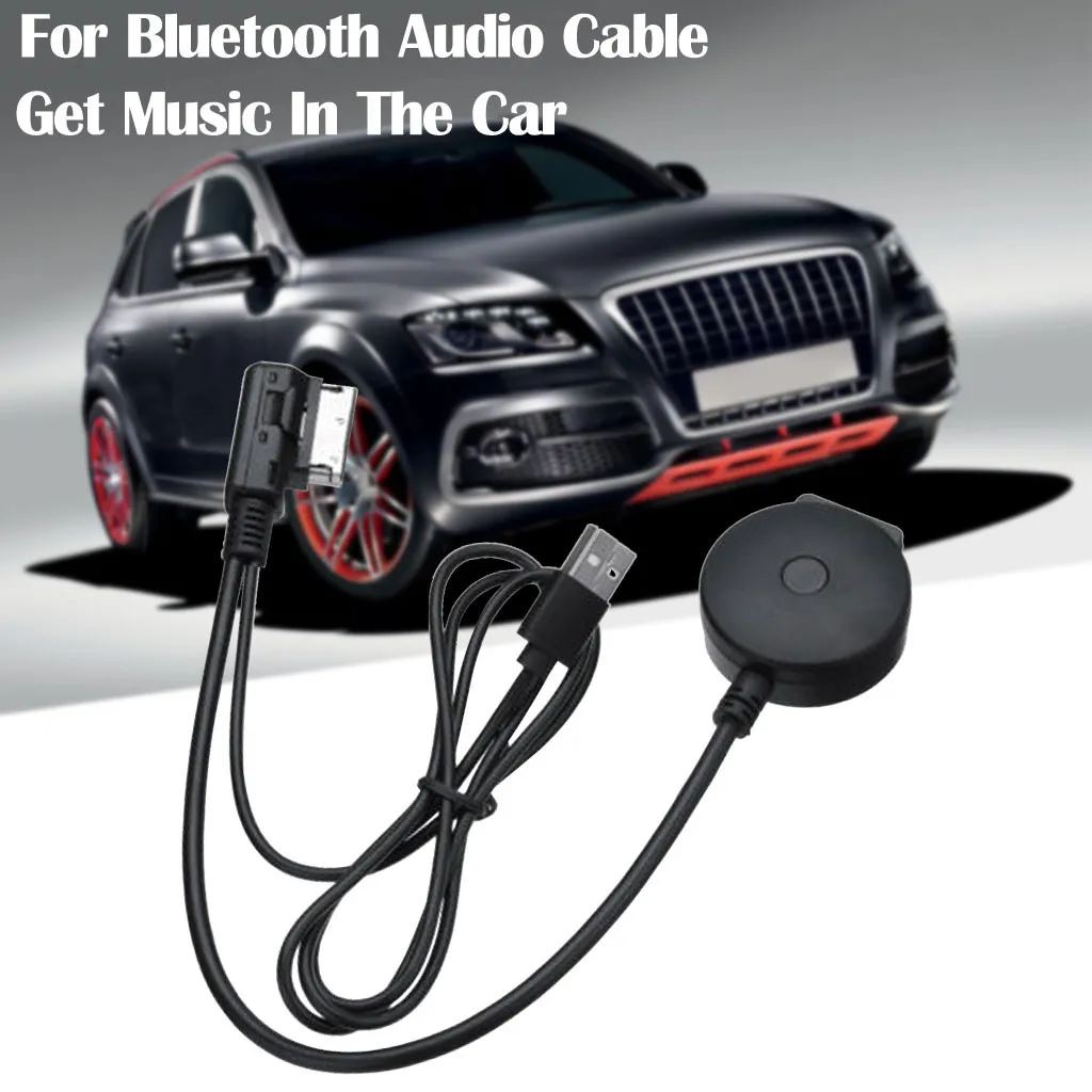 

kongyide Cables, Adapters & Sockets aux Bluetooth audio cable 6Pin For Audi A4L A5 A6L A8L Q7 Q5 AMI MMI/2G Interface 19May13