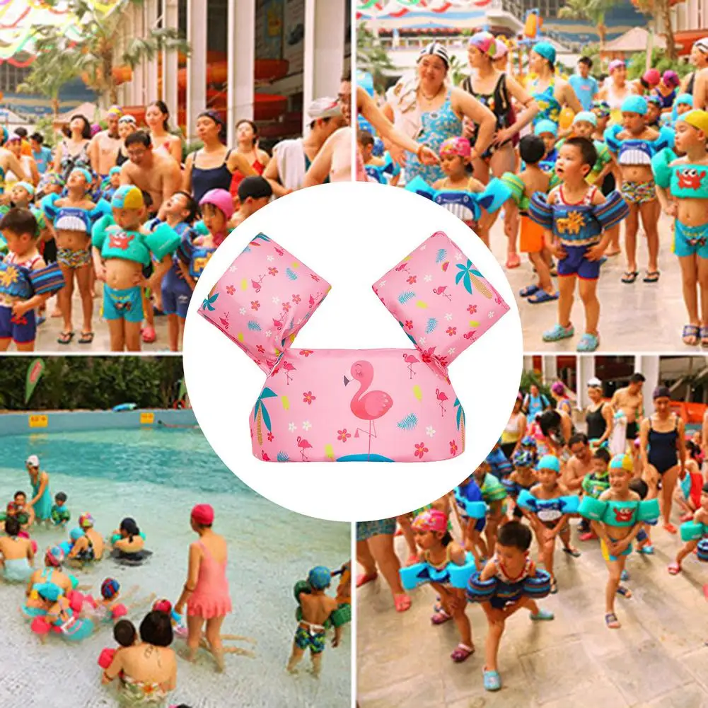 

Baby Kids Swim Vest Toddler Safe Swimming Training Cartoon Float Surfing Swim Ring Aid Floats For Boys And Girls With 10-30KG