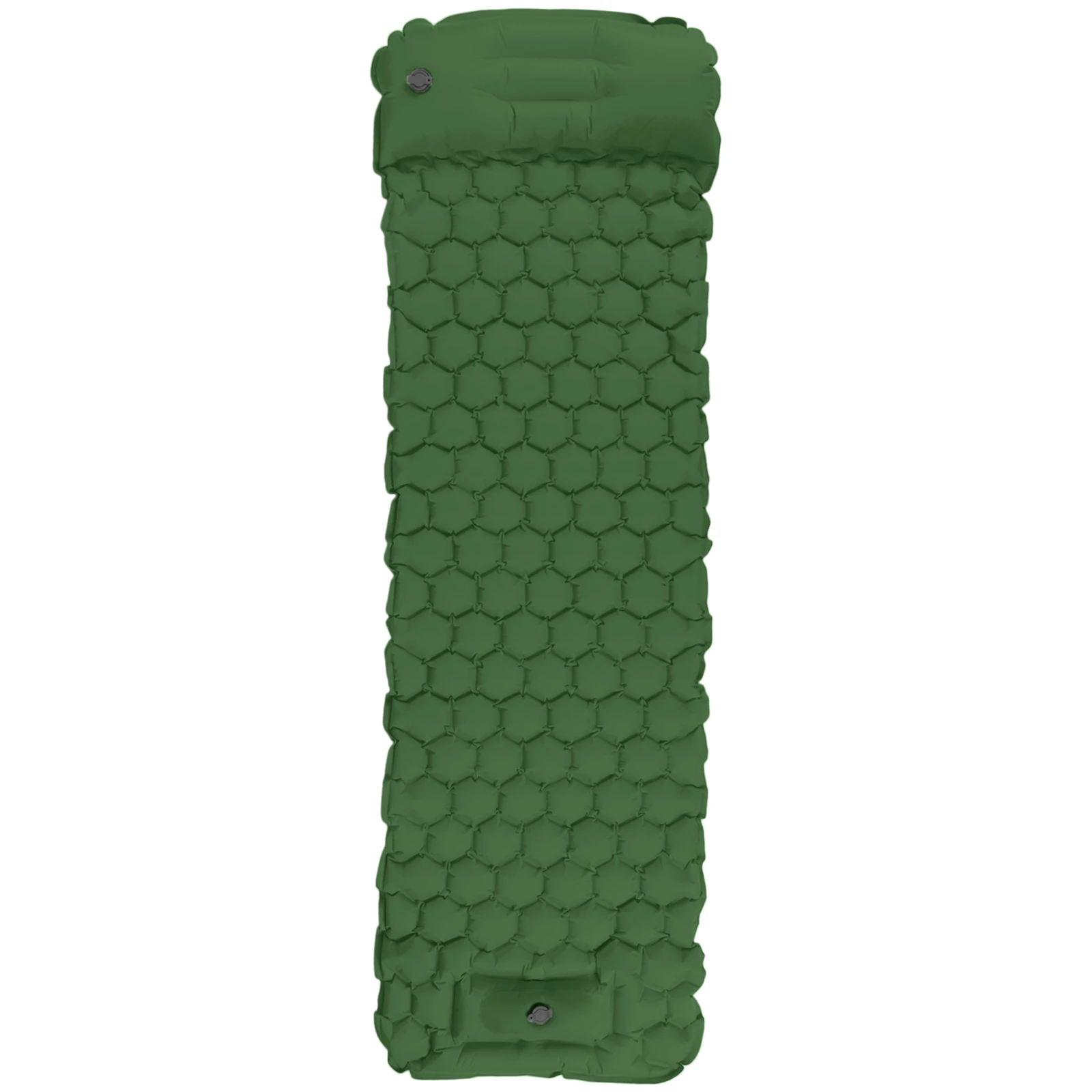 barato Acampamento Portátil Inflável Almofada De Dormir Esteira Ao Ar Livre Mochila Caminhadas Viajar Almofada Com Travesseiro Pé Bomba Colchão Ar