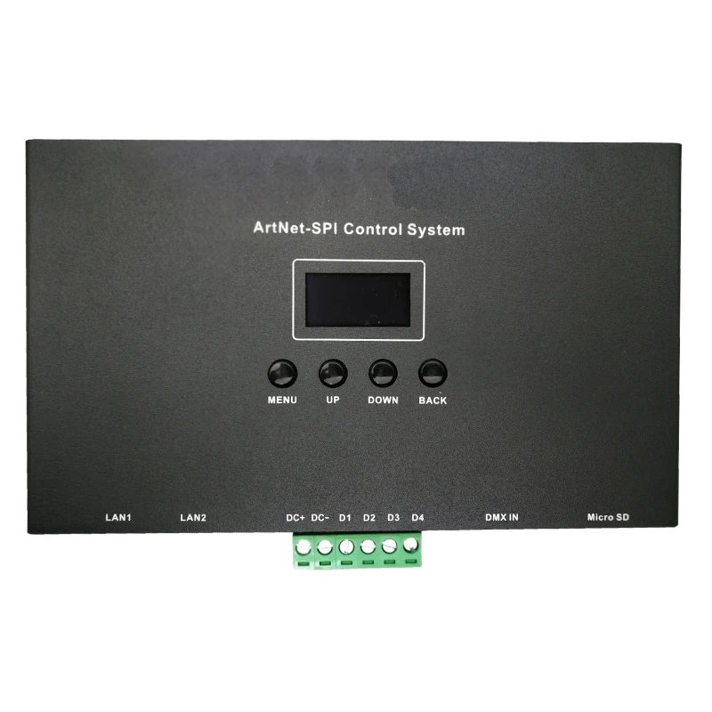 Новый DMX SPI сигнальный светодиод пикселей контроллер DC5V-24V (TTL) цифровой Выход