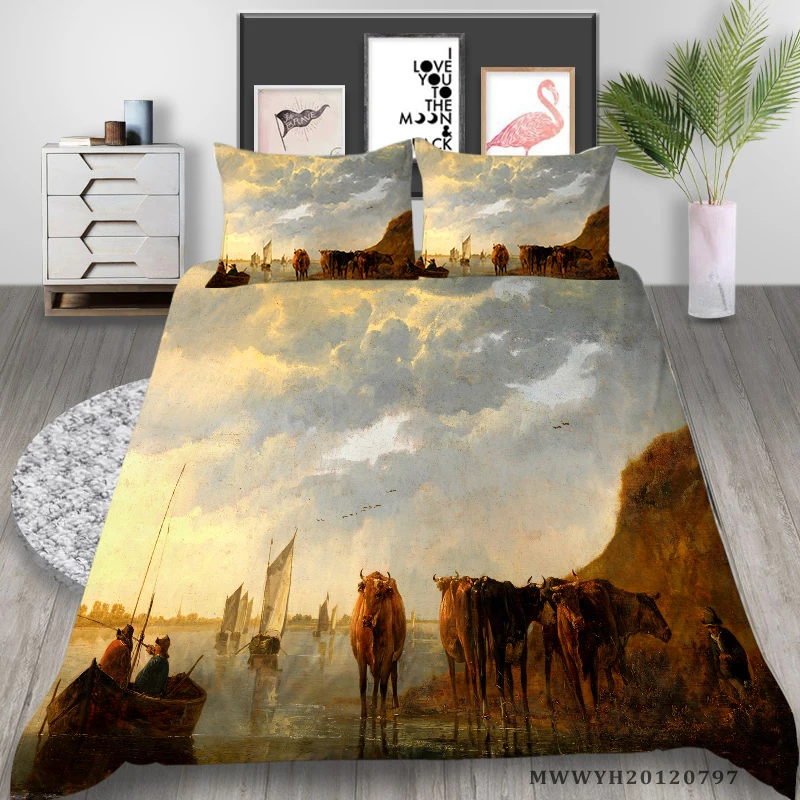 

Home Textile 3D Bedding Set Luxury Duvet Cover Set 2/3 Pcs Kids Teen Adult Modern Home Bed Set Pillowcase