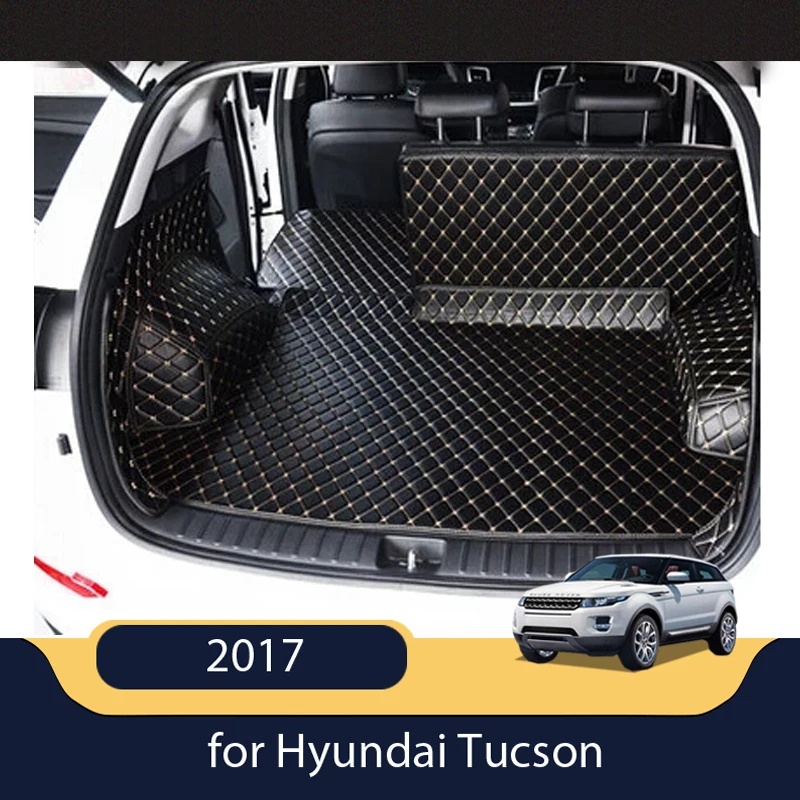 Высококачественные полноразмерные коврики для багажника автомобиля Hyundai Tucson 2017
