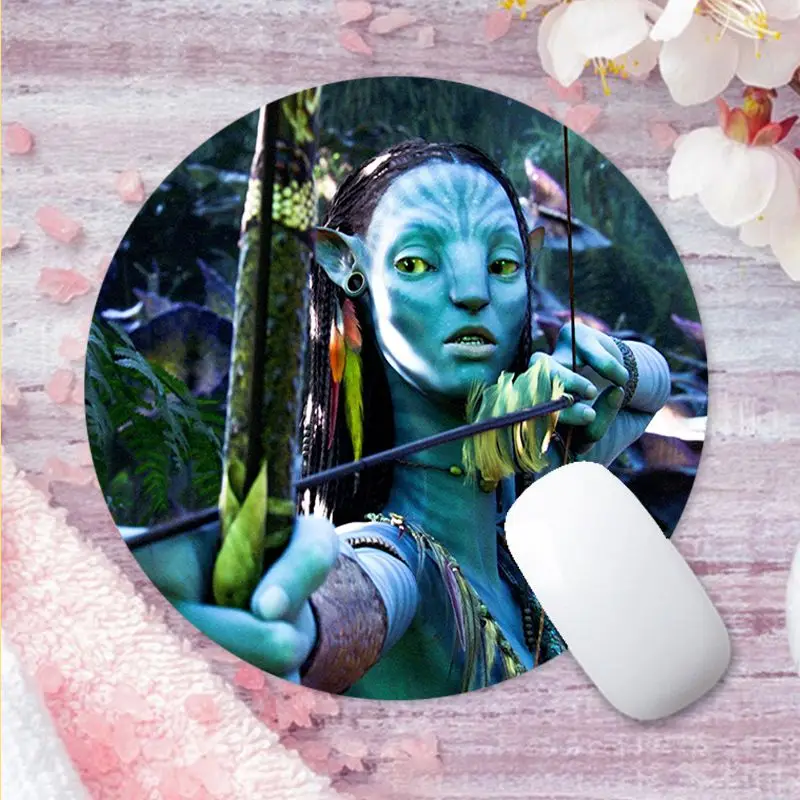 

My Favorite Disney Avatar round Mouse pad PC Computer mat gaming Mousepad Rug For PC Laptop Notebook