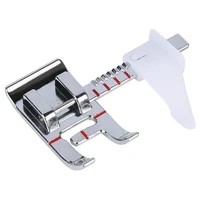 1pc adjustable guide sewing machine presser foot fits low shank domestic for low handle household sewing machine sewing tools