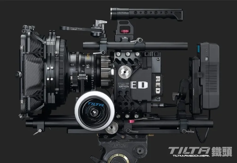 Комплект для установки Tilta 19 мм камеры RED Scarlet X / EPIC 4*5 65 углеродная Матовая коробка