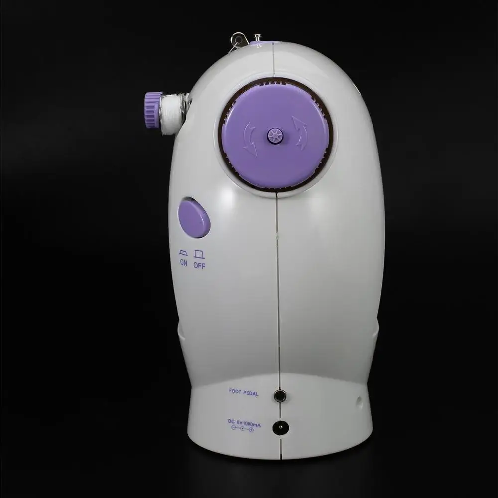 Мини электрическая ручная швейная машина со светодиодной подсветкой