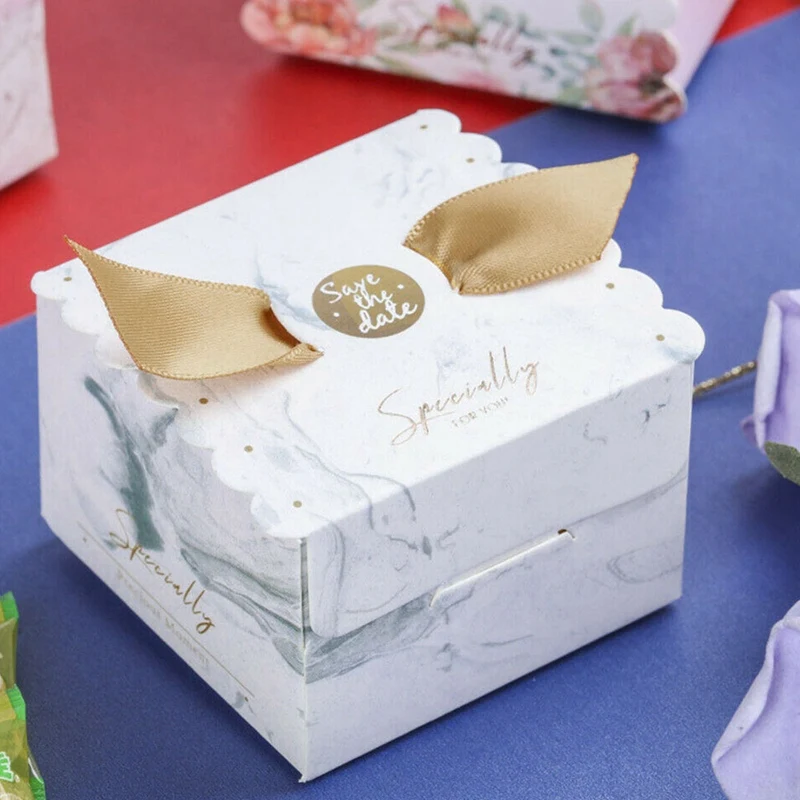 Коробка для конфет Angel Свадебная подарочная коробка красивая бумага сумки